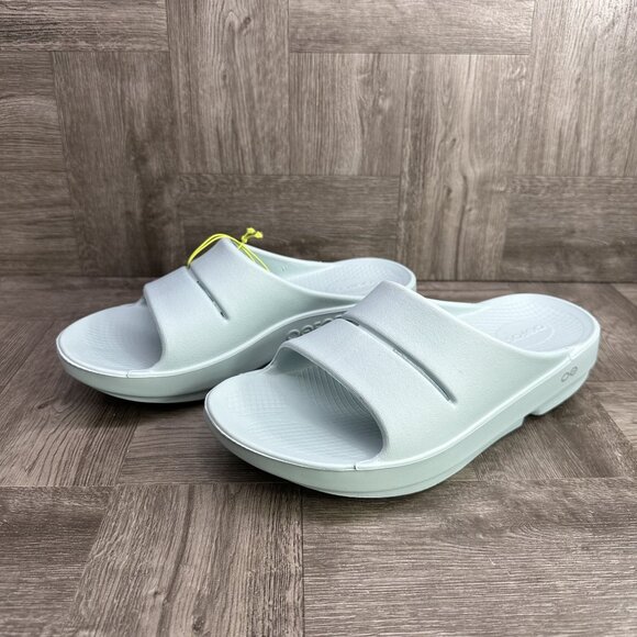 OOFOS OOAHH Nomad Women's size 10 Mist Slides Sandals - Picture 3 of 8
